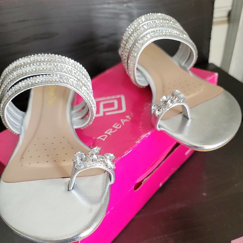 dream pairs womens jeweled sandals size 5.5